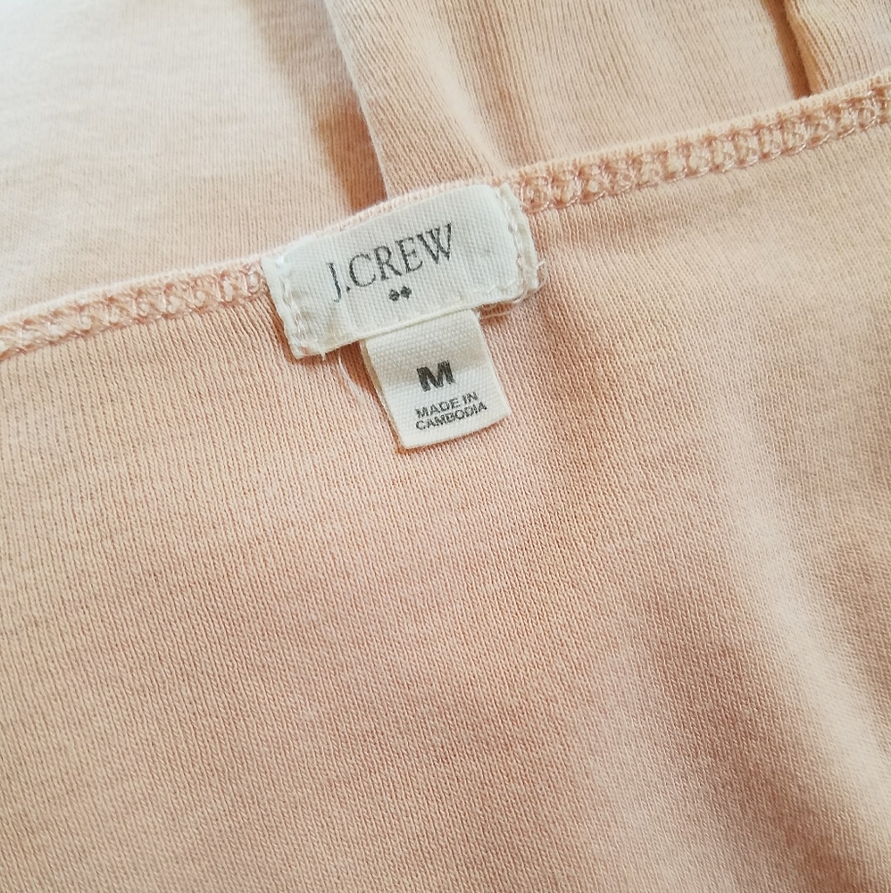J. Crew Pink Tee with Ruffles - Picture 6 of 6